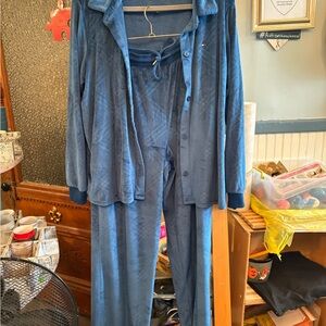 Vintage Tommy Hilfiger Soft Blue Fabric